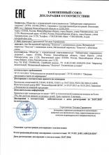 Декларация соответствия Витаминный мармелад с яблочным соком
