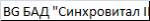 BG БАД Синхровитал III (Synchrovitals III) 500356